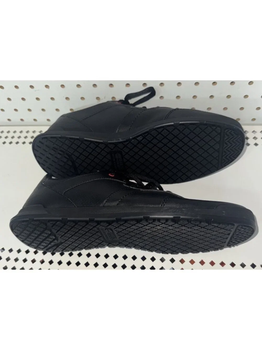 Shoes For Crews Freestyle II Mens Leather Slip Resistant Work Shoes Size 9.5
